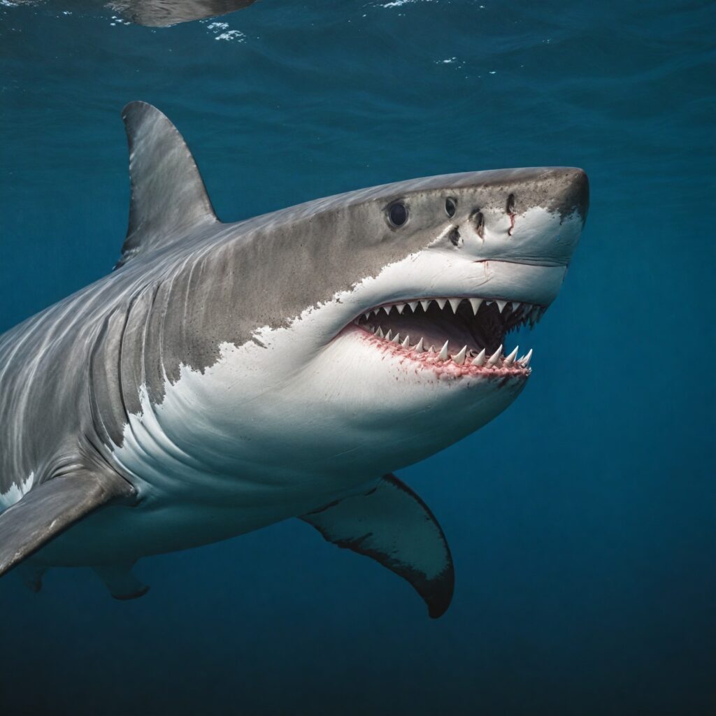 great white shark behavior